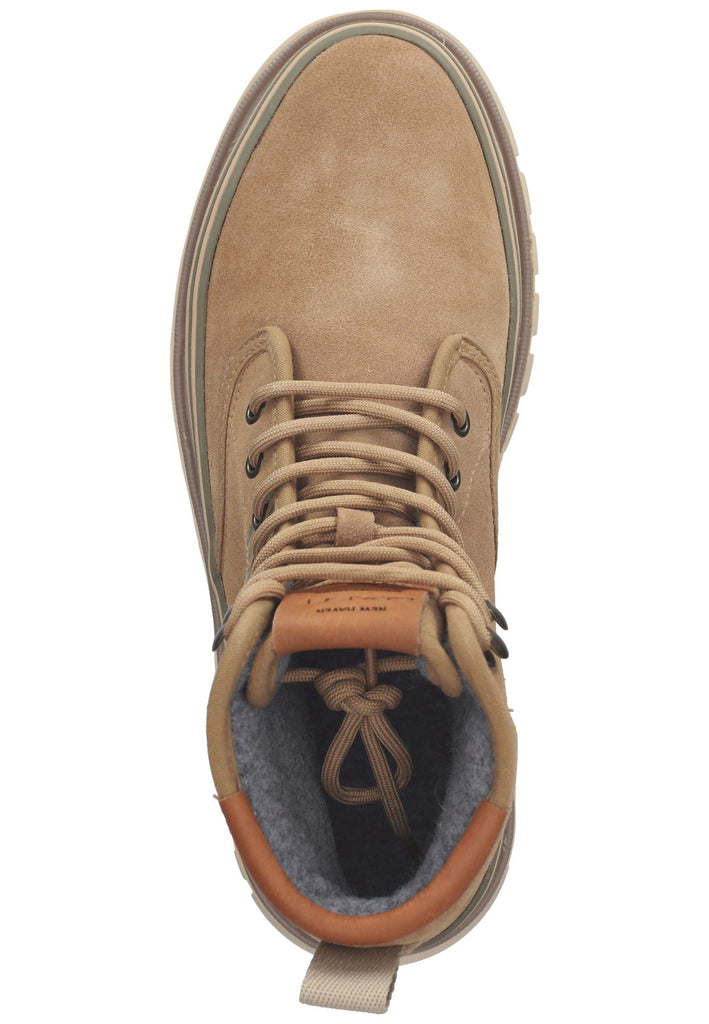 GANT Stiefelette Veloursleder Beige