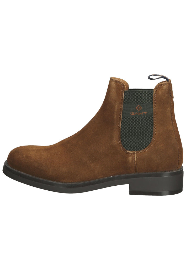 GANT Stiefelette Veloursleder Braun/Grün