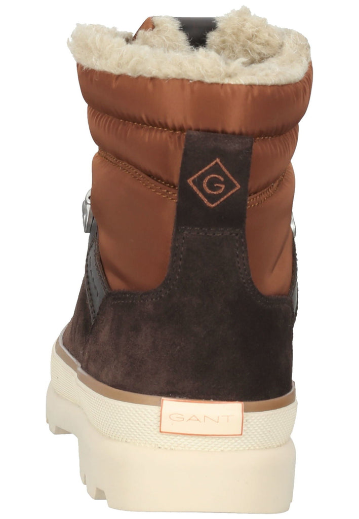 GANT Stiefelette Veloursleder Braun Warmfutter