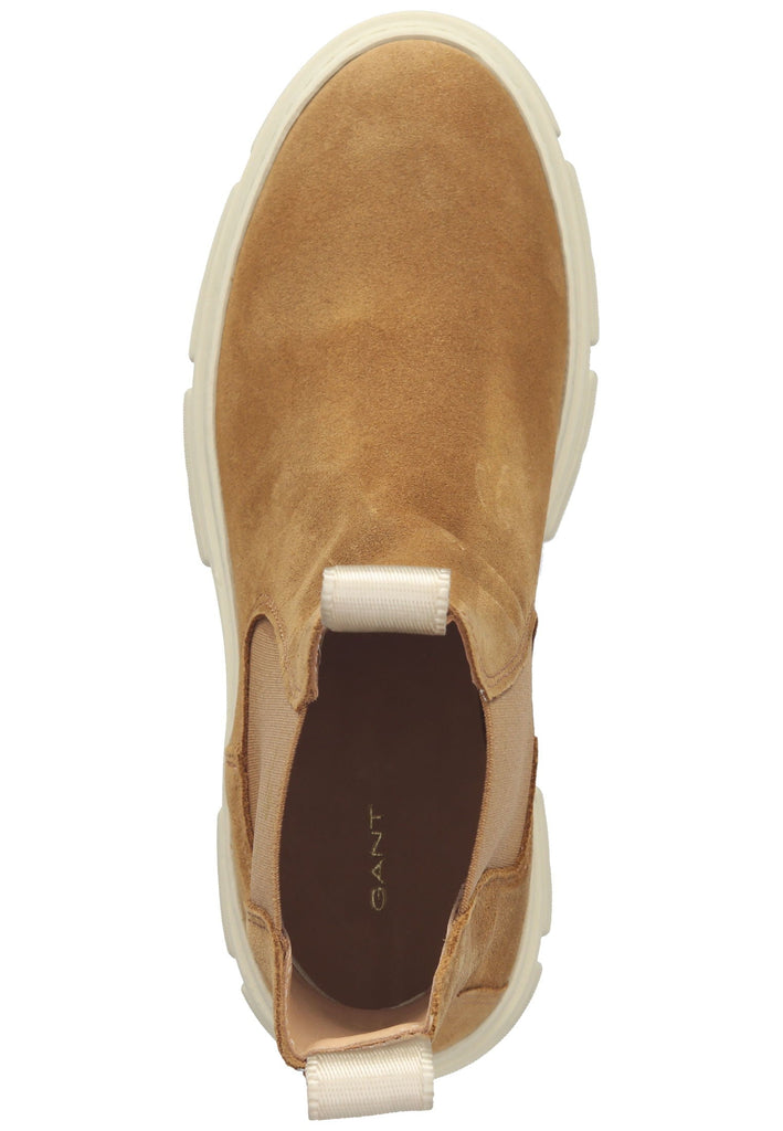 GANT Stiefelette Veloursleder Cognac