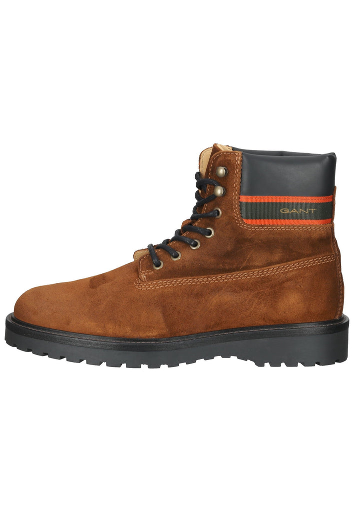 GANT Stiefelette Veloursleder Cognac