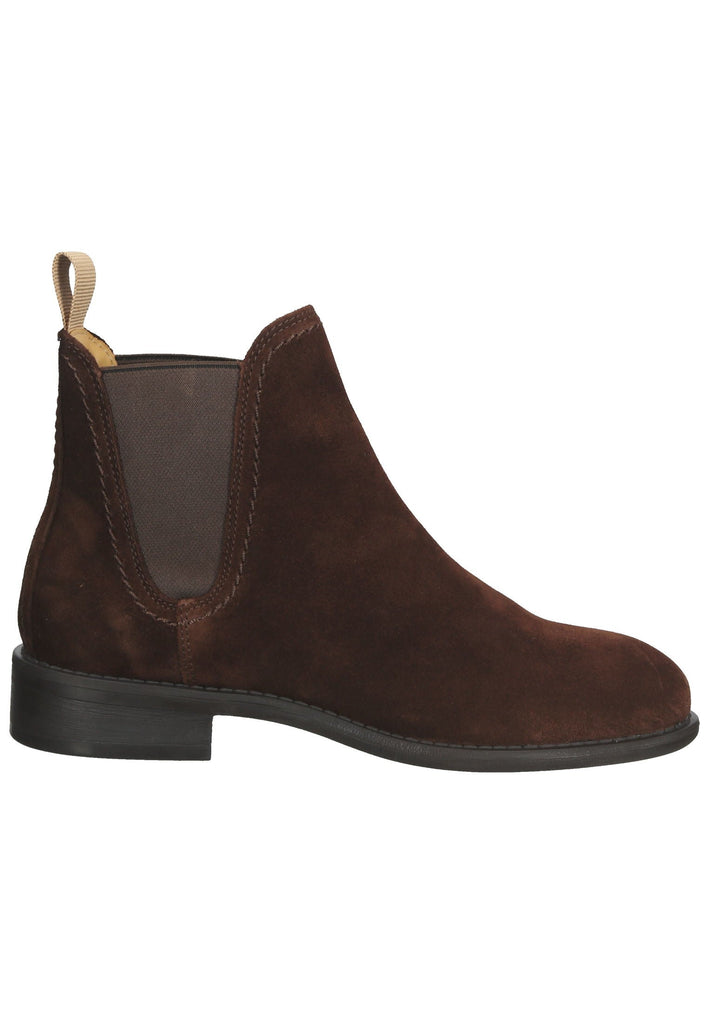 GANT Stiefelette Veloursleder Dunkelbraun
