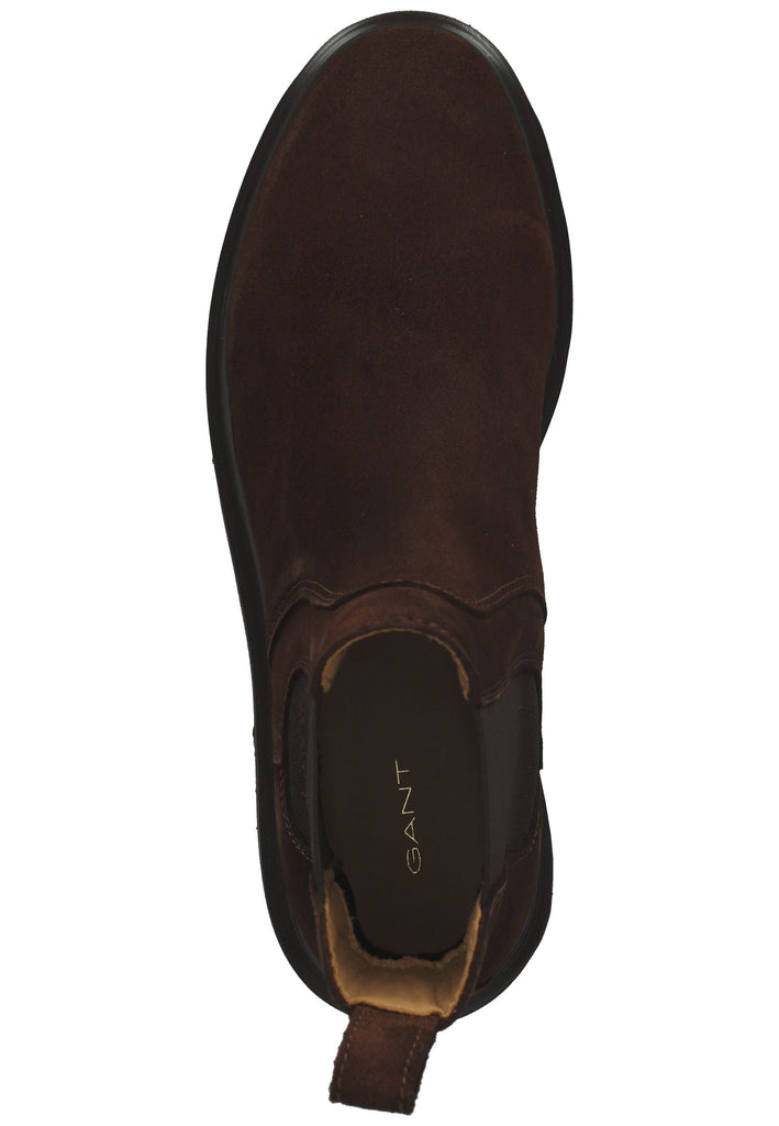 GANT Stiefelette Veloursleder Dunkelbraun