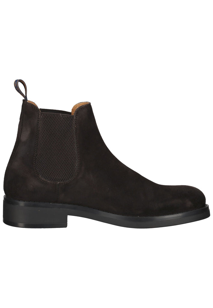GANT Stiefelette Veloursleder Dunkelbraun