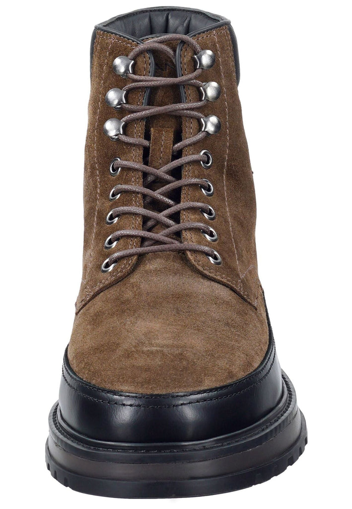 GANT Stiefelette Veloursleder Grau/Braun Warmfutter