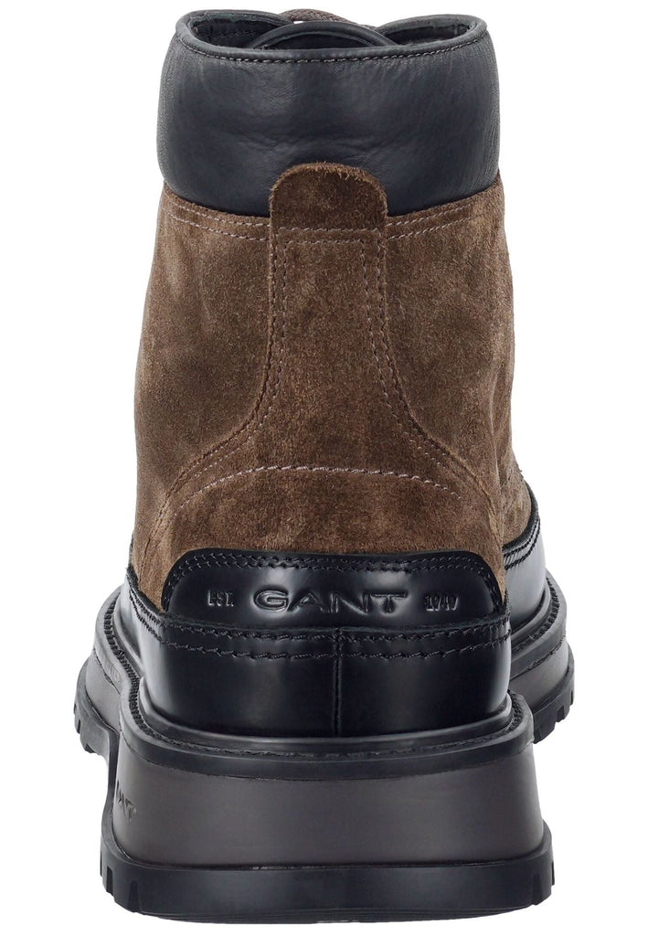 GANT Stiefelette Veloursleder Grau/Braun Warmfutter
