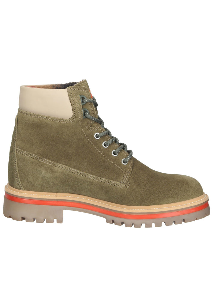 GANT Stiefelette Veloursleder Grün/Braun