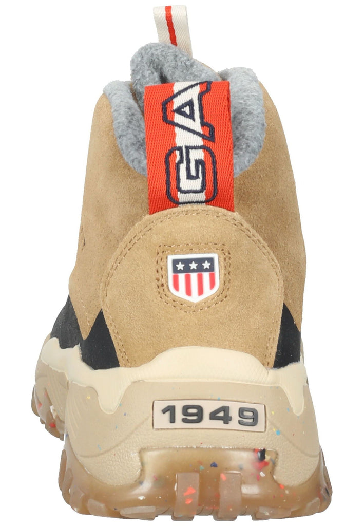 GANT Stiefelette Veloursleder Khaki