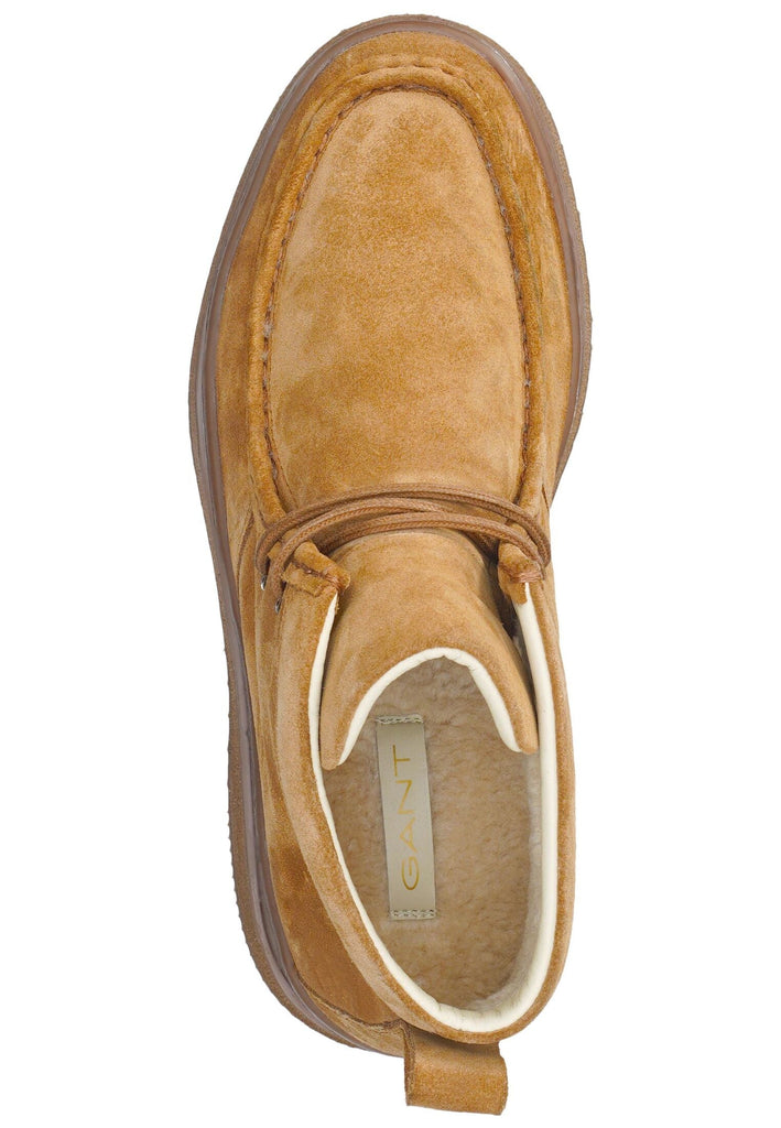 GANT Stiefelette Veloursleder Sand Warmfutter