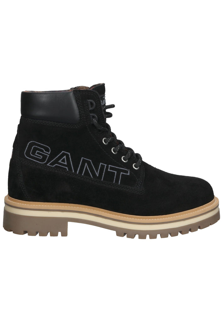 GANT Stiefelette Veloursleder Schwarz