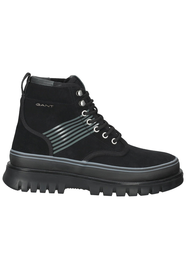 GANT Stiefelette Veloursleder Schwarz