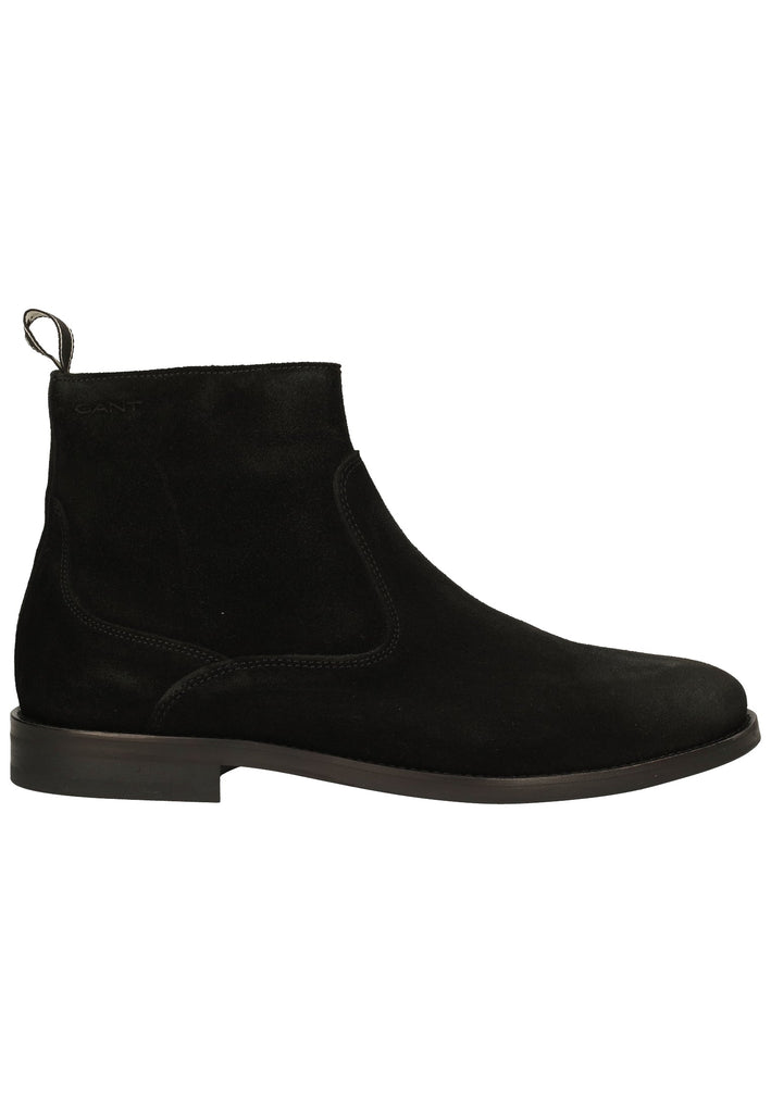 GANT Stiefelette Veloursleder Schwarz
