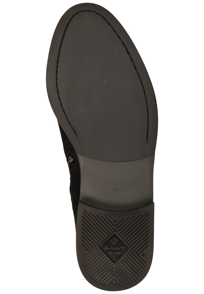GANT Stiefelette Veloursleder Schwarz