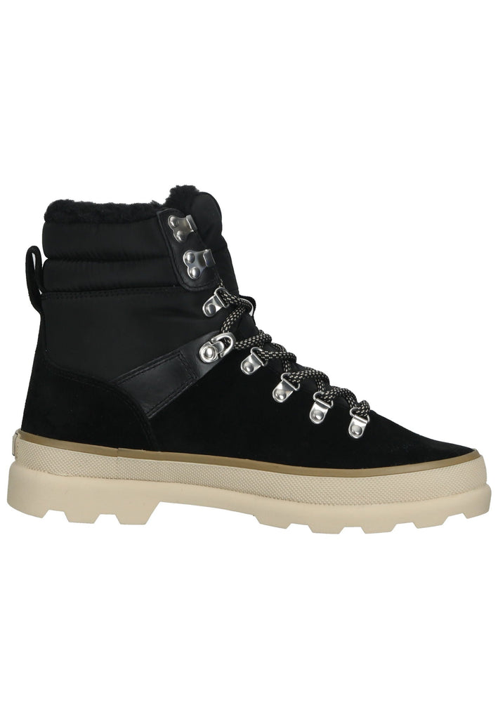 GANT Stiefelette Veloursleder Schwarz Warmfutter