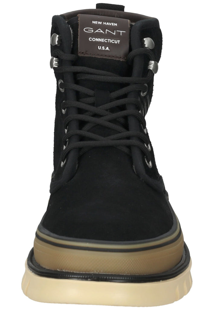 GANT Stiefelette Veloursleder Schwarz Warmfutter