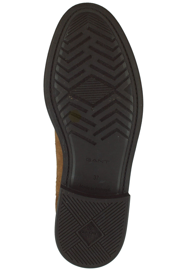 GANT Stiefelette Veloursleder Tabacco