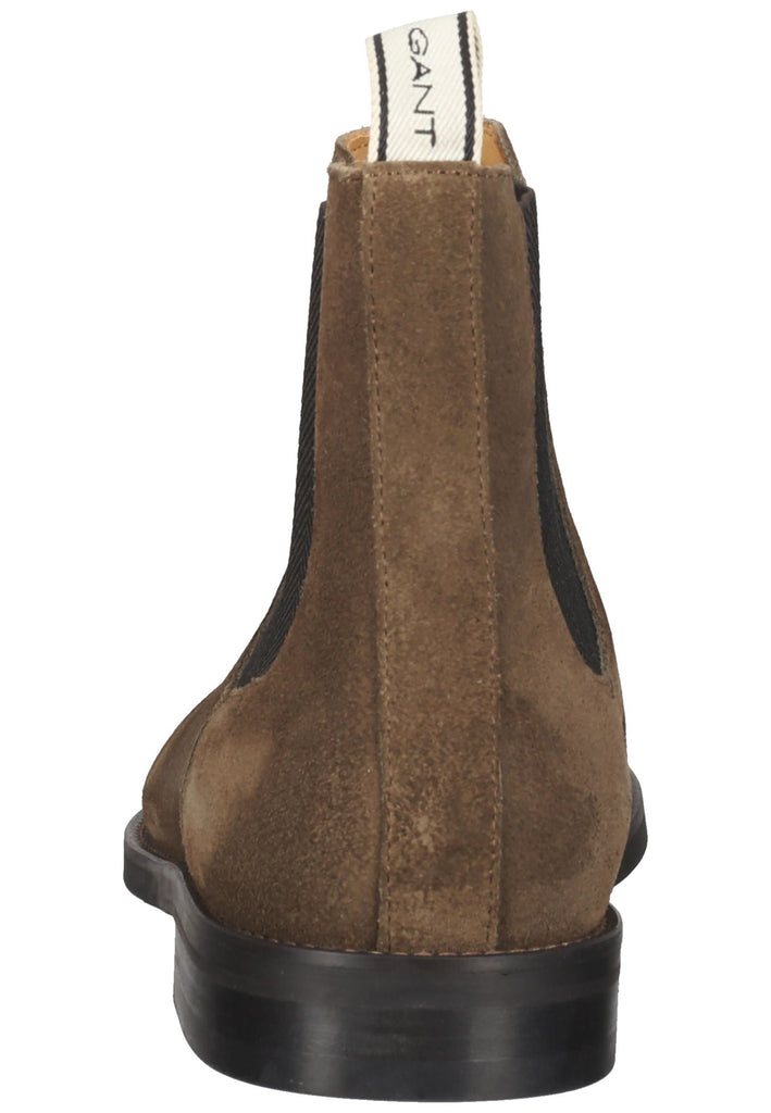GANT Stiefelette Veloursleder Taupe