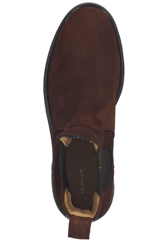 GANT Stiefelette Veloursleder/Textil Chocolate