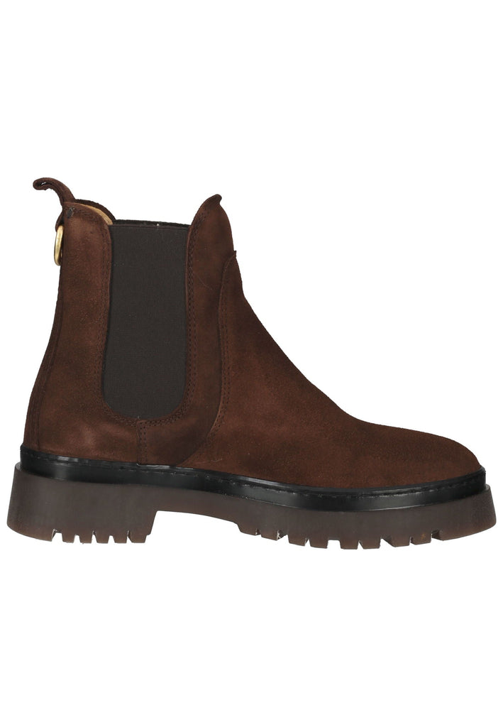 GANT Stiefelette Veloursleder/Textil Chocolate