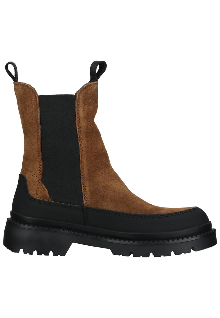 GANT Stiefelette Veloursleder/Textil Cognac