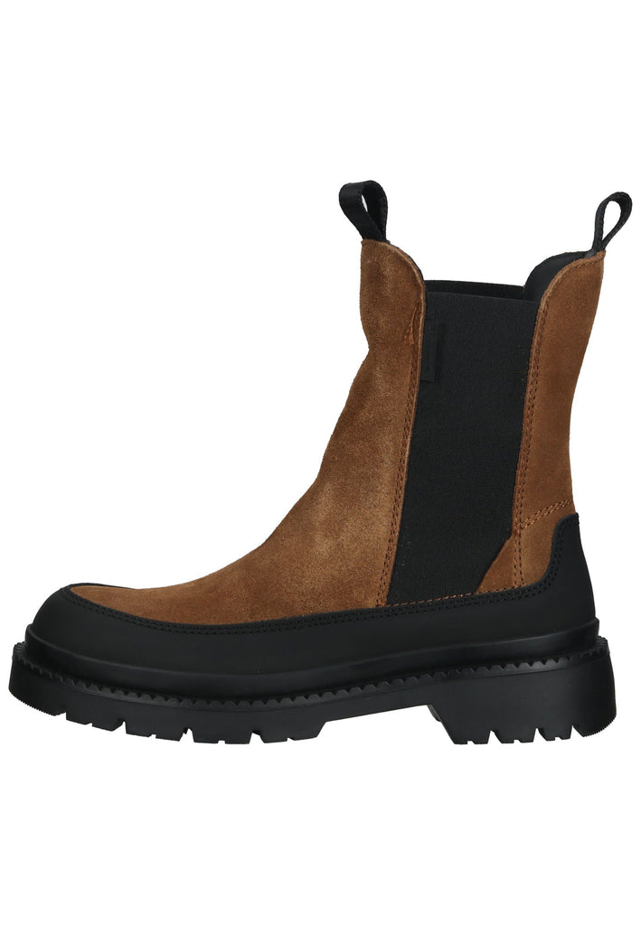 GANT Stiefelette Veloursleder/Textil Cognac