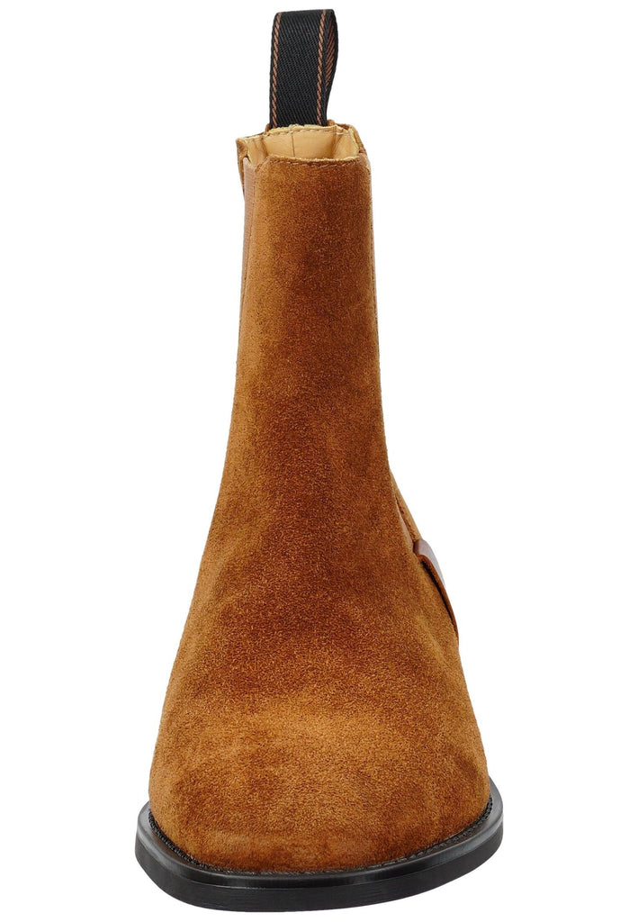 GANT Stiefelette Veloursleder/Textil Cognac