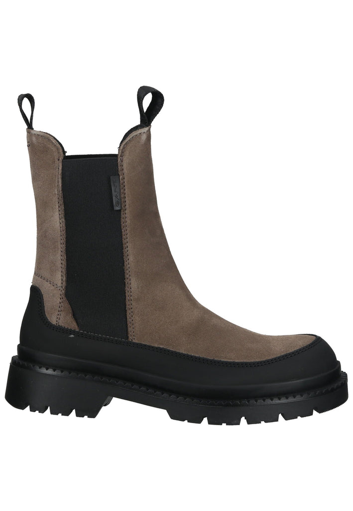 GANT Stiefelette Veloursleder/Textil Dunkelbraun