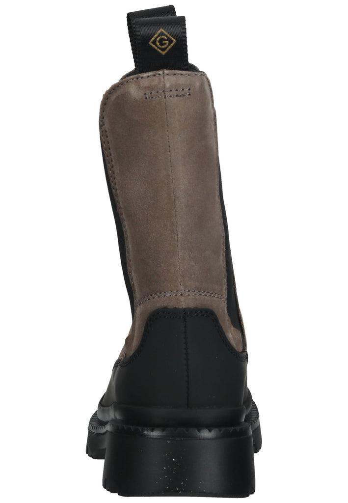 GANT Stiefelette Veloursleder/Textil Dunkelbraun