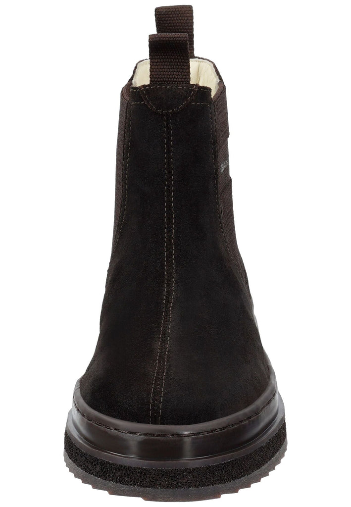 GANT Stiefelette Veloursleder/Textil Dunkelbraun Warmfutter