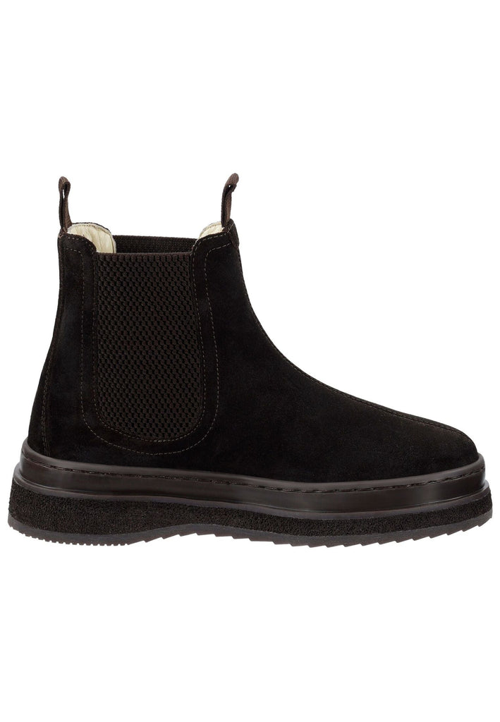 GANT Stiefelette Veloursleder/Textil Dunkelbraun Warmfutter