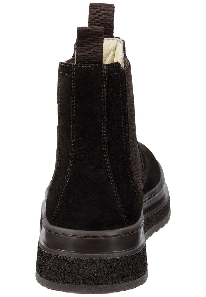 GANT Stiefelette Veloursleder/Textil Dunkelbraun Warmfutter