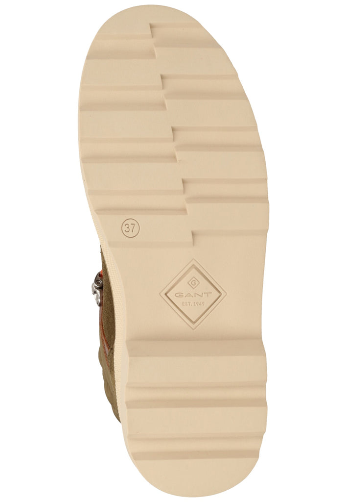 GANT Stiefelette Veloursleder/Textil Dunkelgrün