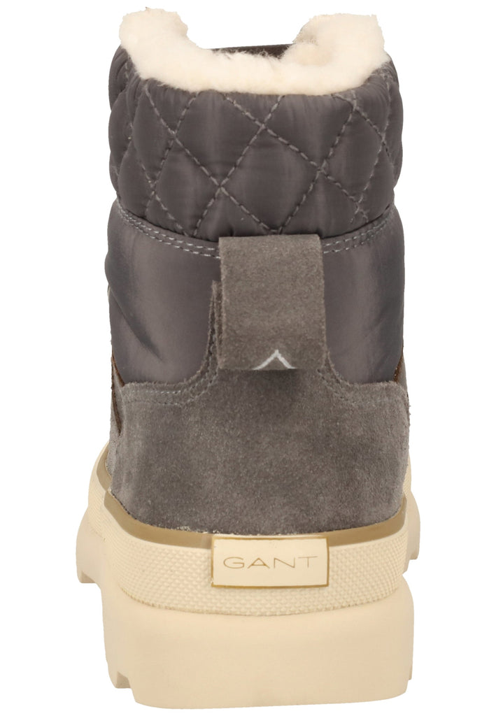 GANT Stiefelette Veloursleder/Textil Grau Warmfutter
