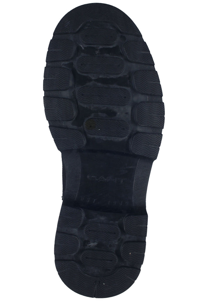 GANT Stiefelette Veloursleder/Textil Schwarz