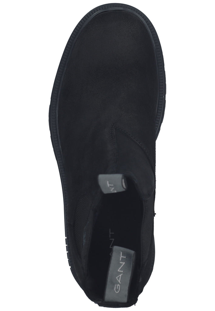 GANT Stiefelette Veloursleder/Textil Schwarz