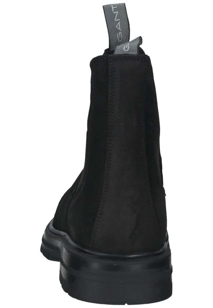 GANT Stiefelette Veloursleder/Textil Schwarz