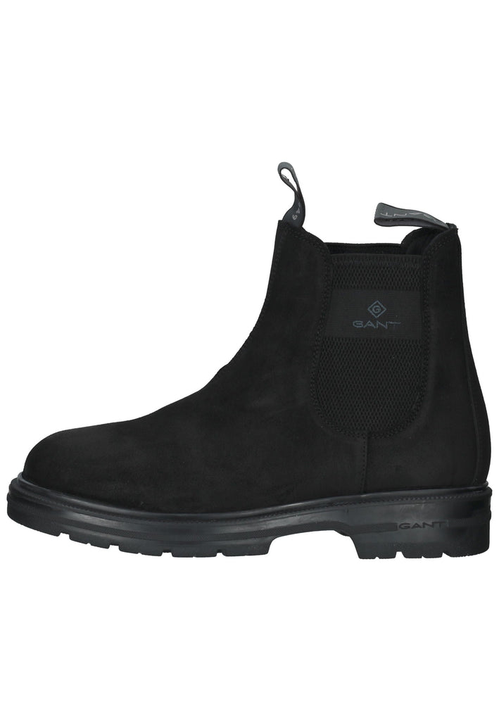 GANT Stiefelette Veloursleder/Textil Schwarz