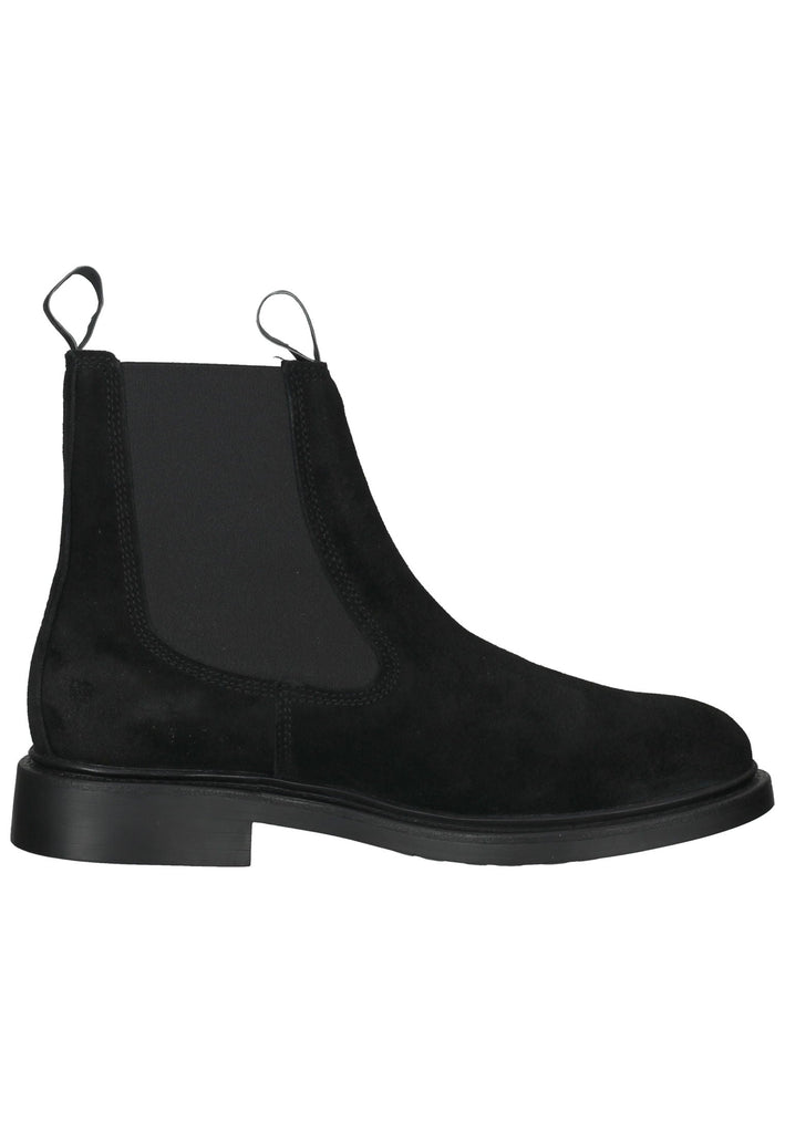 GANT Stiefelette Veloursleder/Textil Schwarz