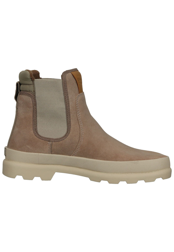 GANT Stiefelette Veloursleder/Textil Taupe
