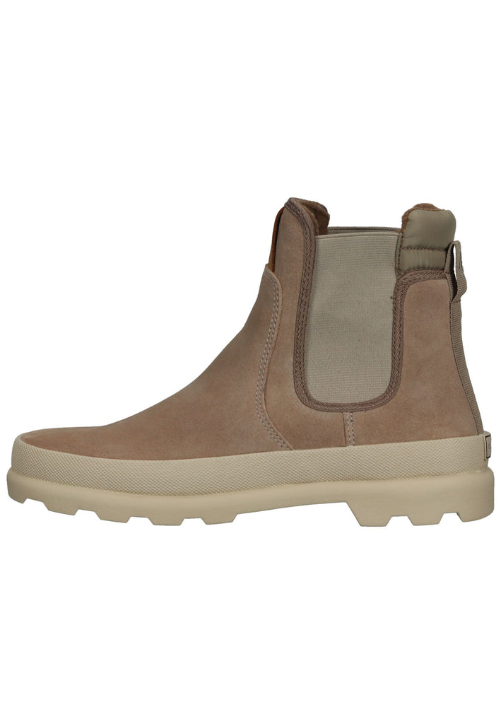 GANT Stiefelette Veloursleder/Textil Taupe