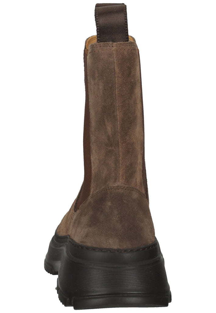GANT Stiefelette Veloursleder/Textil Taupe