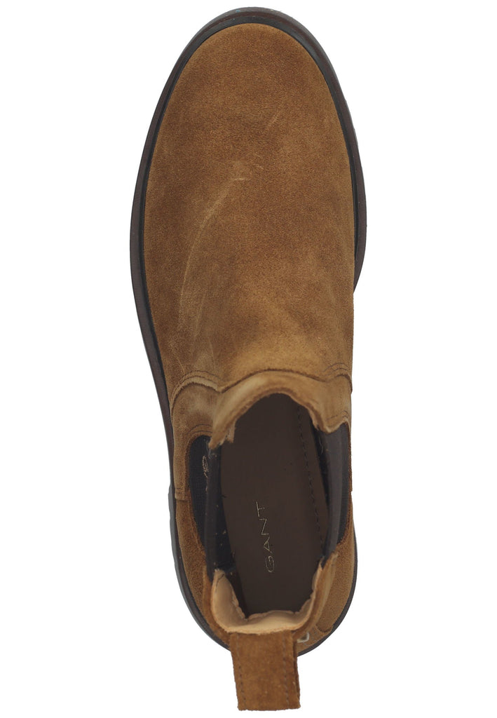 GANT Stiefelette Veloursleder/Textil Tobacco