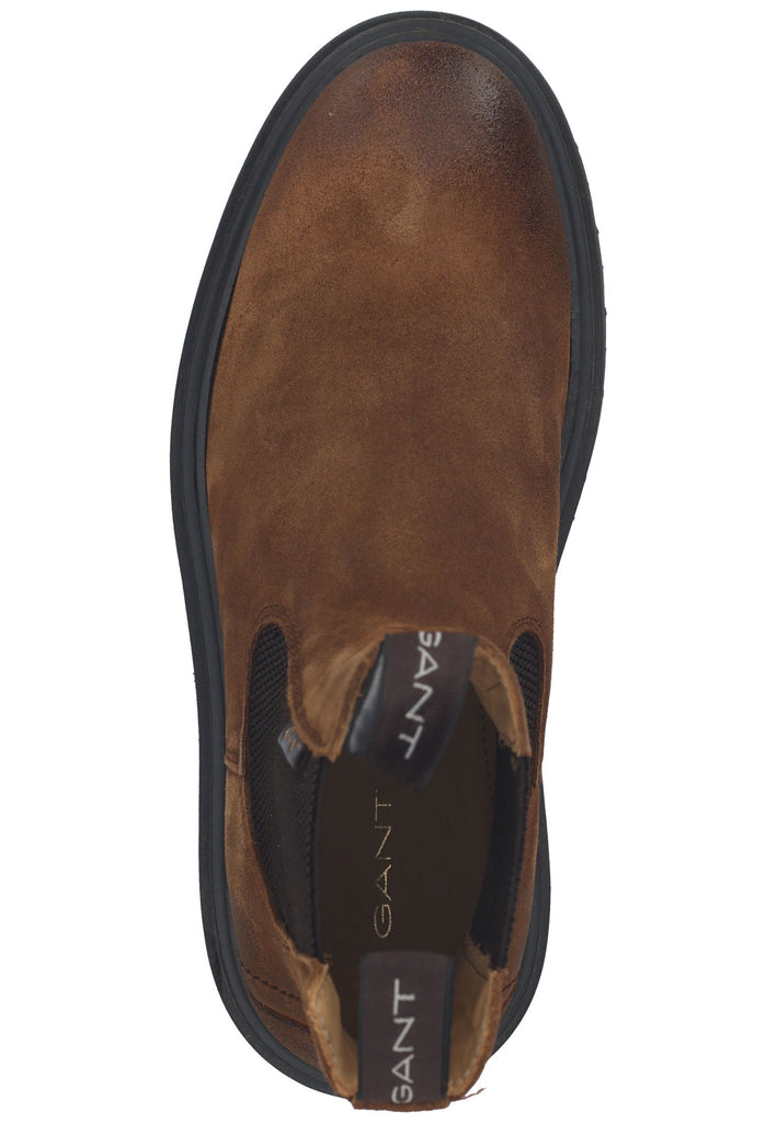 GANT Stiefelette Veloursleder/Textil Tobacco