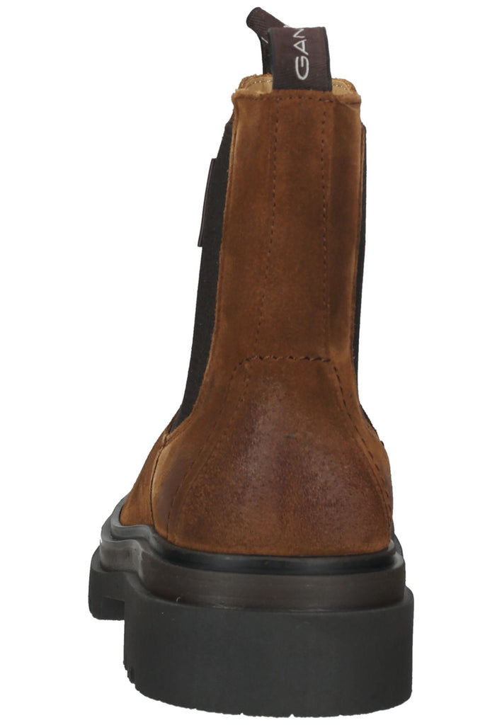 GANT Stiefelette Veloursleder/Textil Tobacco