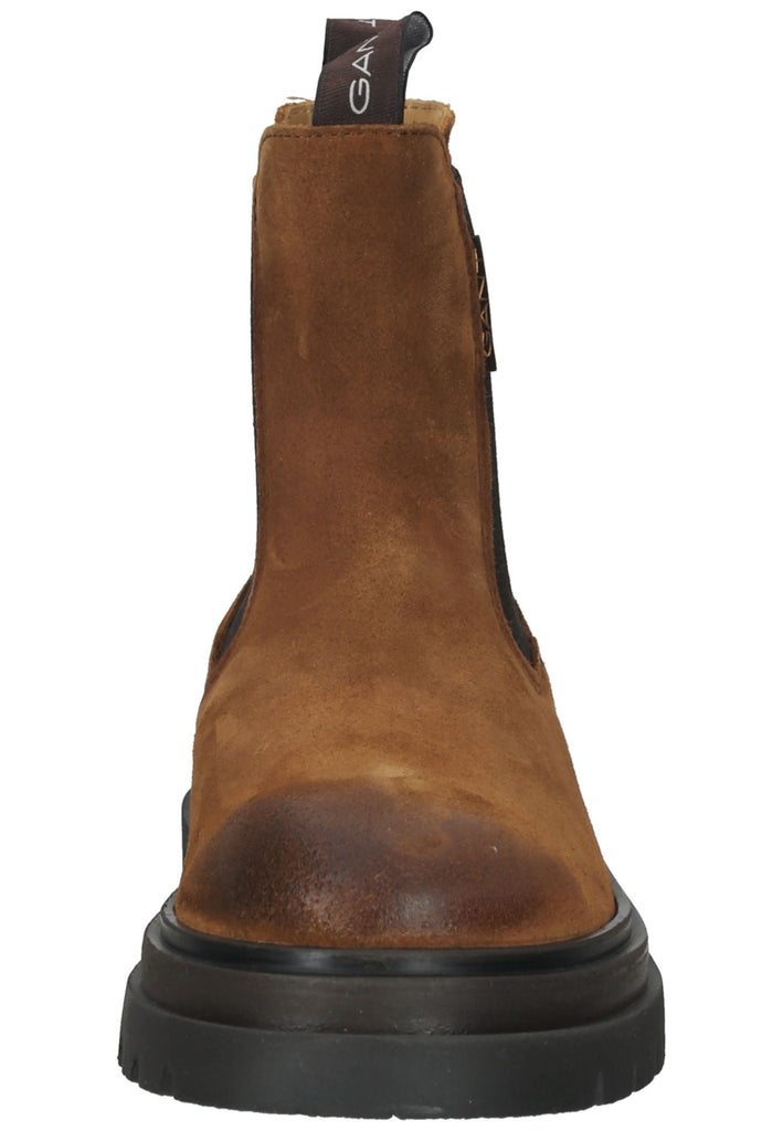 GANT Stiefelette Veloursleder/Textil Tobacco