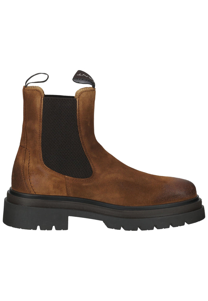 GANT Stiefelette Veloursleder/Textil Tobacco