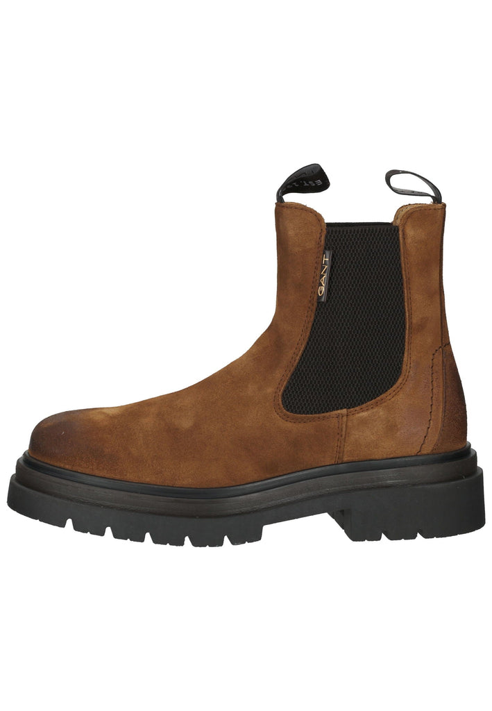 GANT Stiefelette Veloursleder/Textil Tobacco