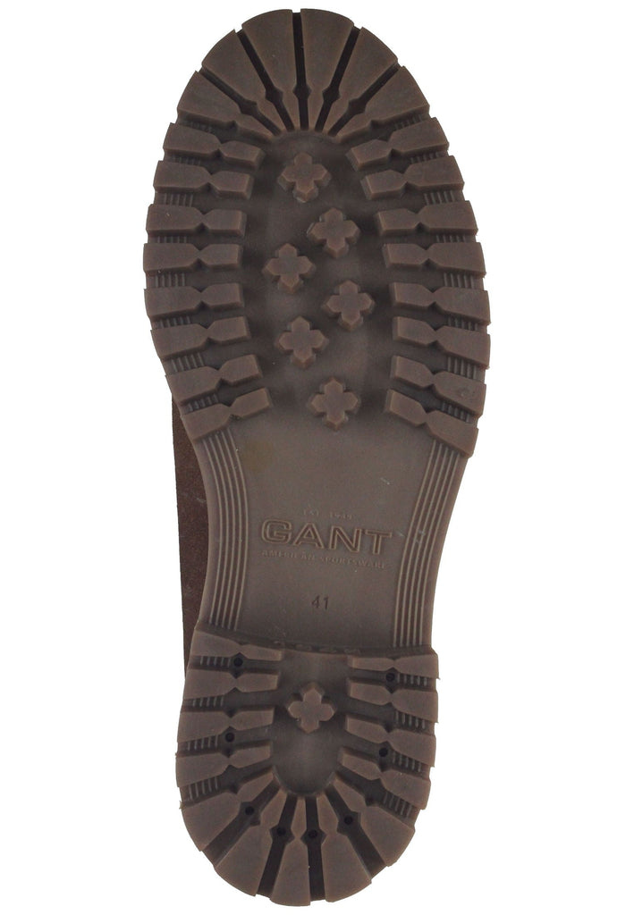 GANT Stiefelette Veloursleder Tobacco Brown/Beige