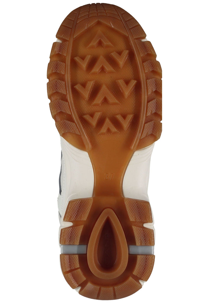 GANT Stiefelette Veloursleder Weiß/Grau