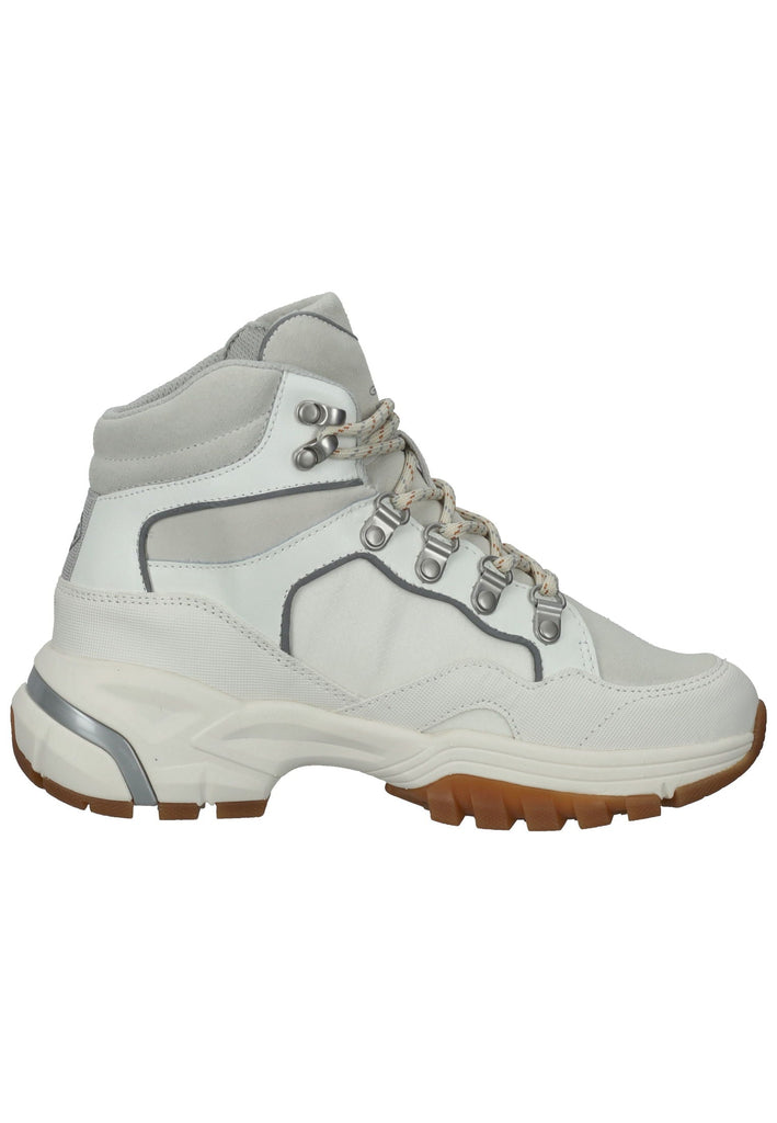 GANT Stiefelette Veloursleder Weiß/Grau